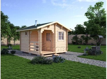 Outdoor sauna "BK" series 3.5×4