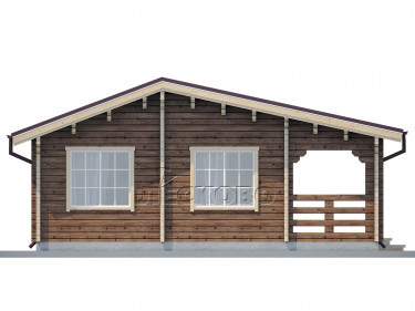 Log Cabin "DS" series 3.5×3