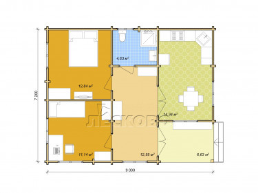 Gartenhaus "DS" serie 3.5×3