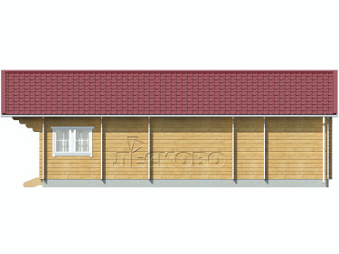 Log Cabin "DS" series 3.5×3