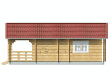 Log Cabin "DS" series 3.5×3