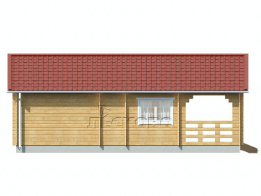 Log Cabin "DS" series 3.5×3