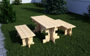 Изображение Outdoor furniture set "КМ-1"
