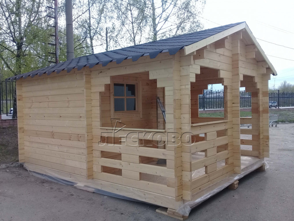 Баня серия "БЛ" 3×3